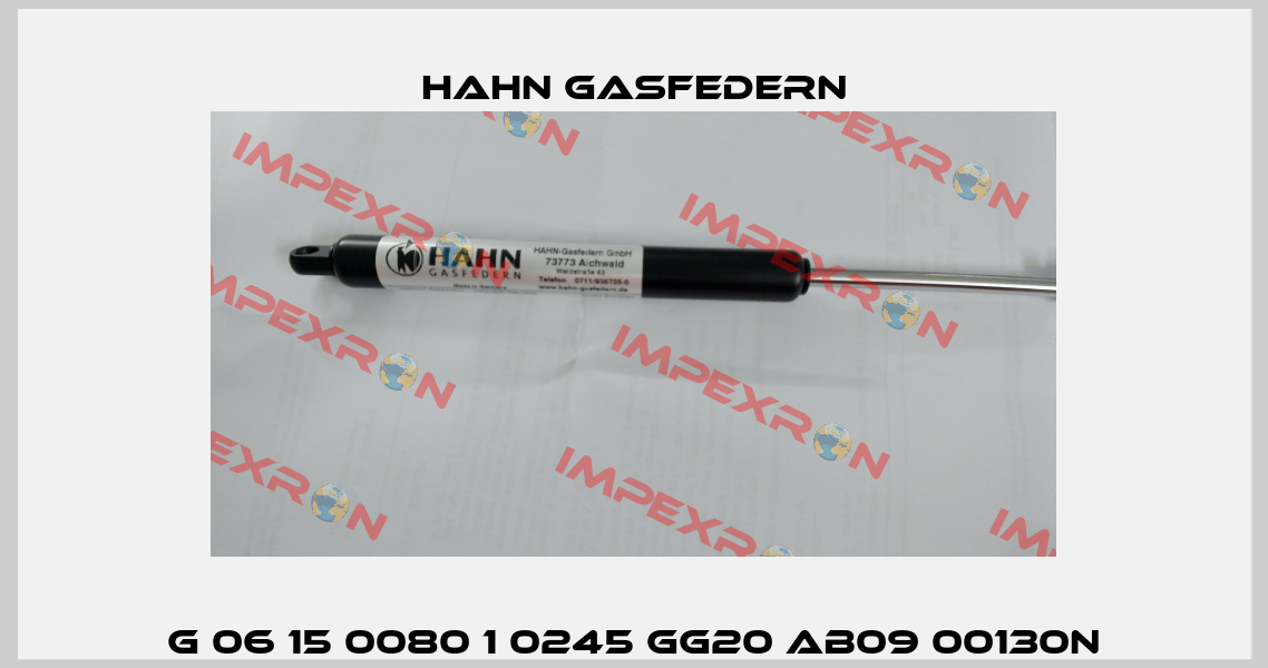 G 06 15 0080 1 0245 GG20 AB09 00130N Hahn Gasfedern