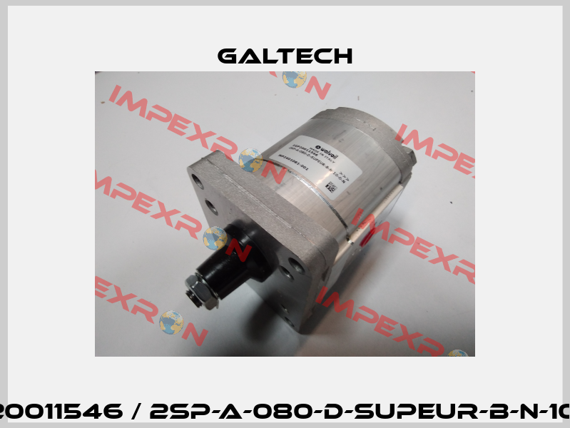 1GP20011546 / 2SP-A-080-D-SUPEUR-B-N-10-0-N Galtech