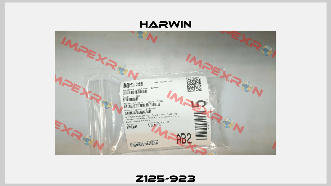 Z125-923 Harwin
