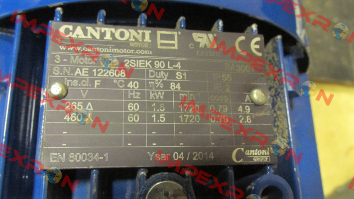 2SIEK 90L-4  Cantoni