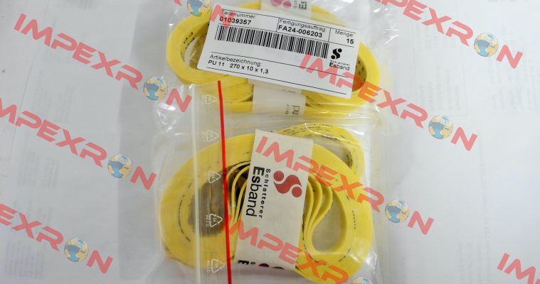 PU 11 270 X 10 X 1.3 mm / 01039357 Esband