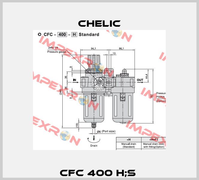 CFC 400 H;S  Chelic