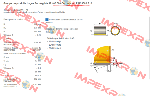 82400500 Permaglide