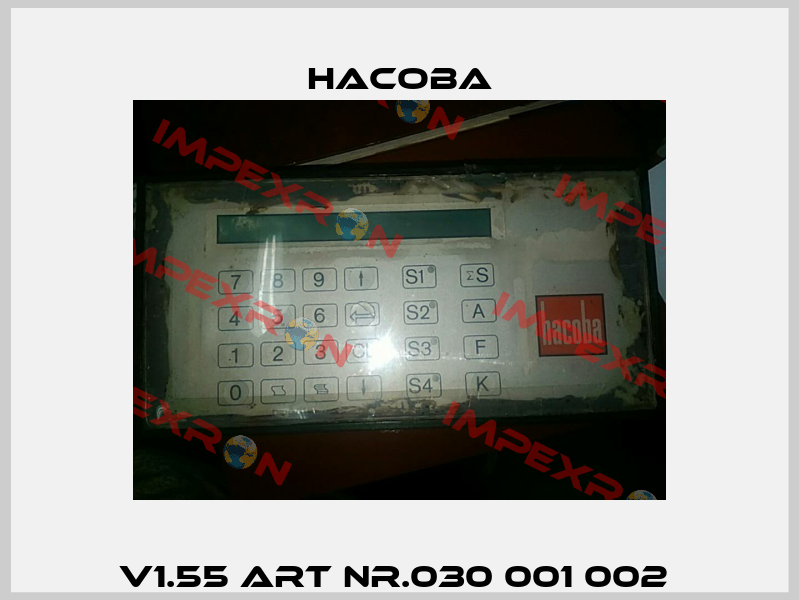 V1.55 Art Nr.030 001 002  HACOBA