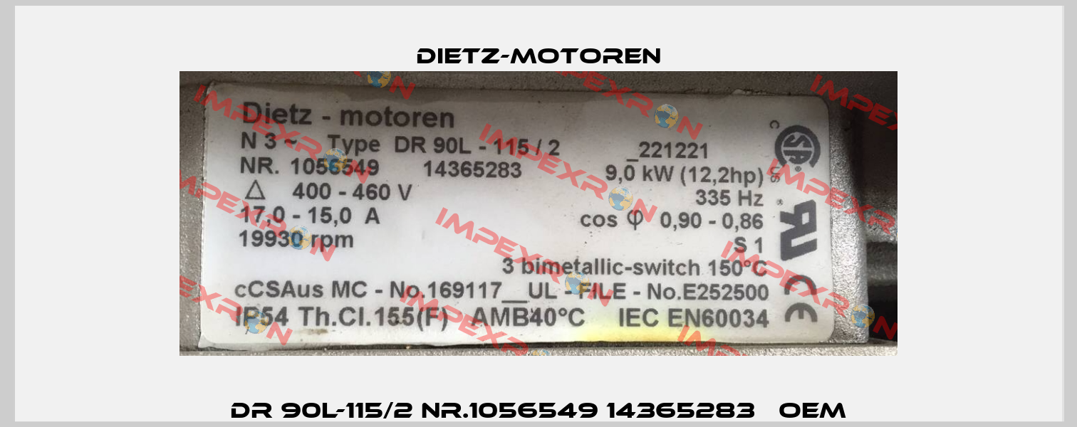 DR 90L-115/2 NR.1056549 14365283   oem Dietz-Motoren