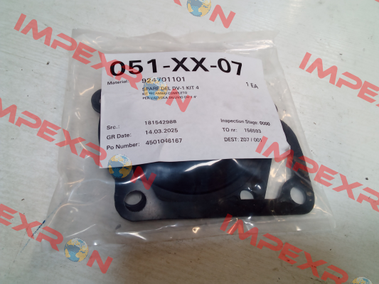 J999 / KIT FOR VALVE DV-1 4'' Grinnell