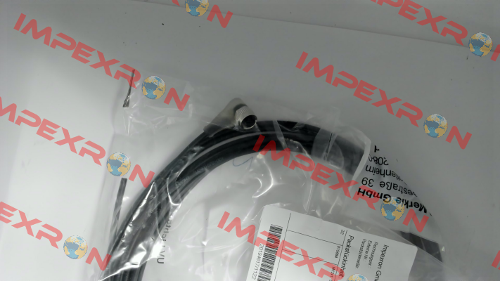 Winkelstecker N20 90° mit 3 m PU-Kabel Merkle