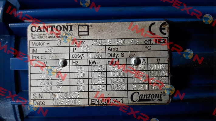 2SIEK 080B-4 0  Cantoni