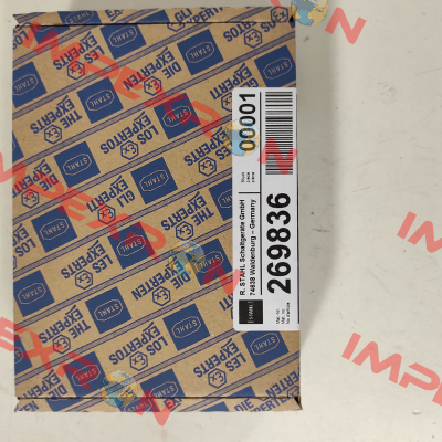 269836 / 8003/121-010S Stahl