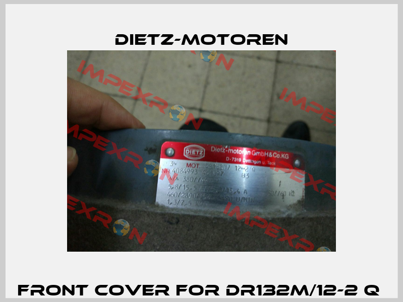 Front Cover For DR132M/12-2 Q  Dietz-Motoren