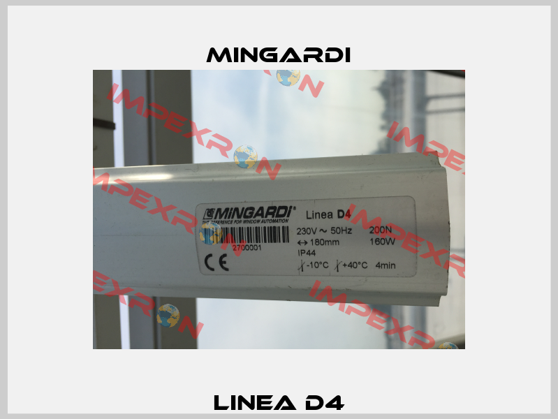 Linea D4 Mingardi