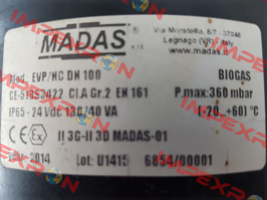 EVP/NC / EVP10B 005 Madas
