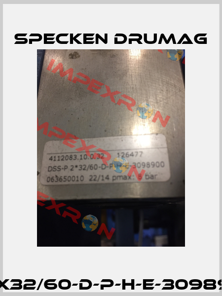 DSS-P 2x32/60-D-P-H-E-3098900 OEM Specken Drumag