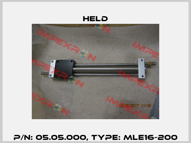 P/N: 05.05.000, Type: MLE16-200 Held