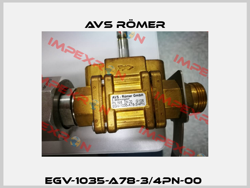 EGV-1035-A78-3/4PN-00  Avs Römer