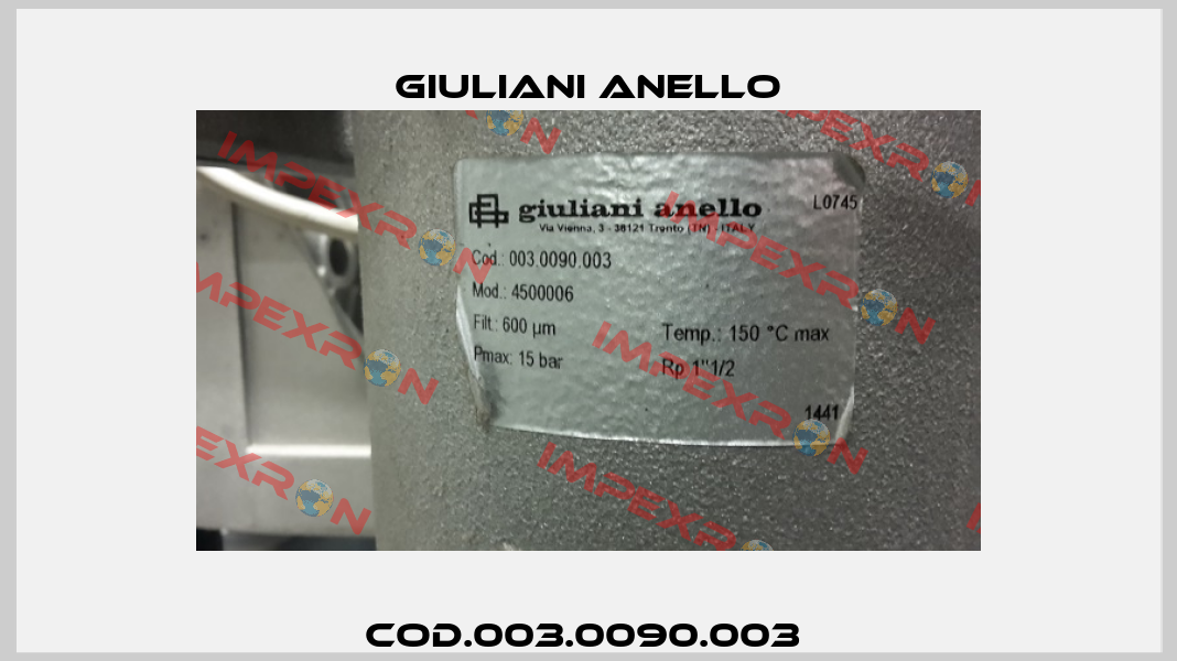 Cod.003.0090.003  Giuliani Anello