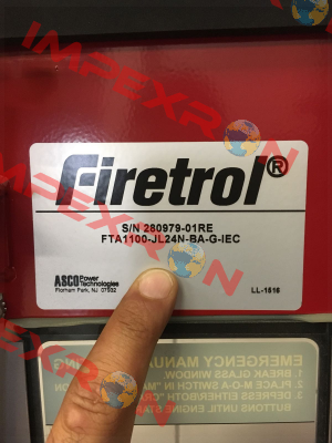 Mark I, 300 PSI  Firetrol