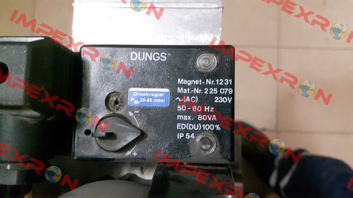 Magnet kpl.Nr.1231 AC 230 V IP 54 (228295)  Dungs