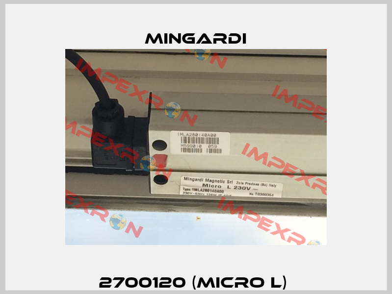 2700120 (Micro L)  Mingardi
