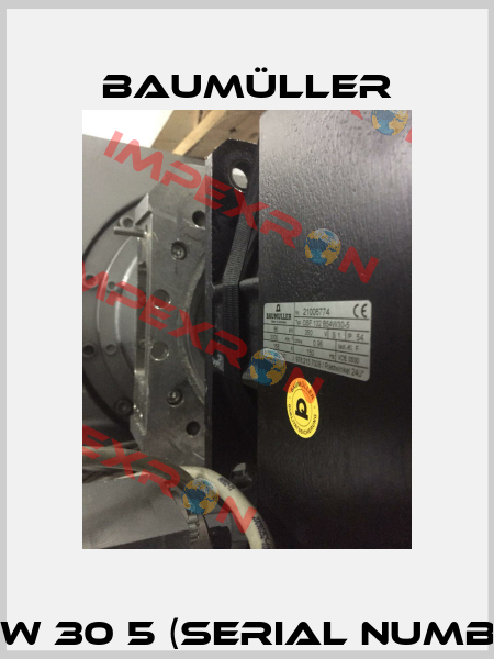 DSF 132 B 54 W 30 5 (serial number 21006774) Baumüller