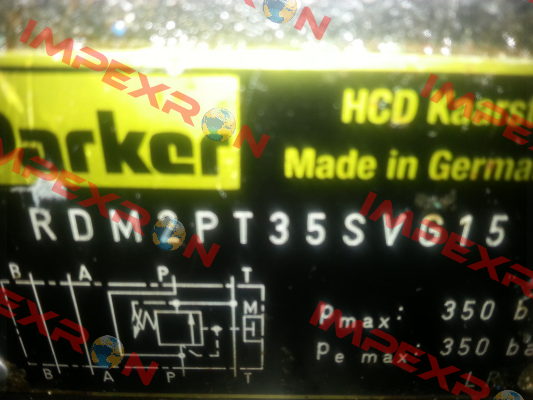 RDM2PT35SVG15 - obsolete, replaced by - RDM2PT35SVG  Parker