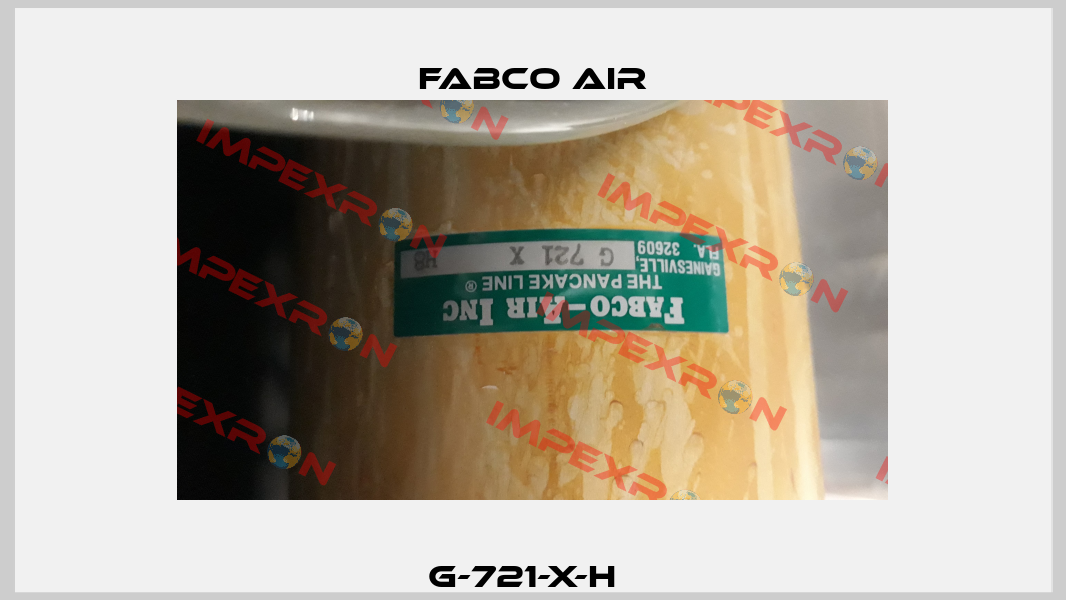 G-721-X-H   Fabco Air