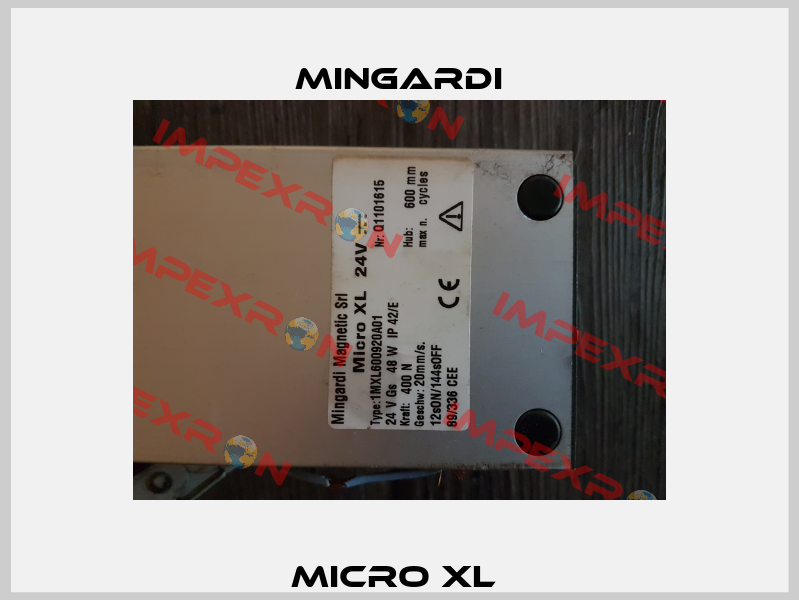 MICRO XL  Mingardi