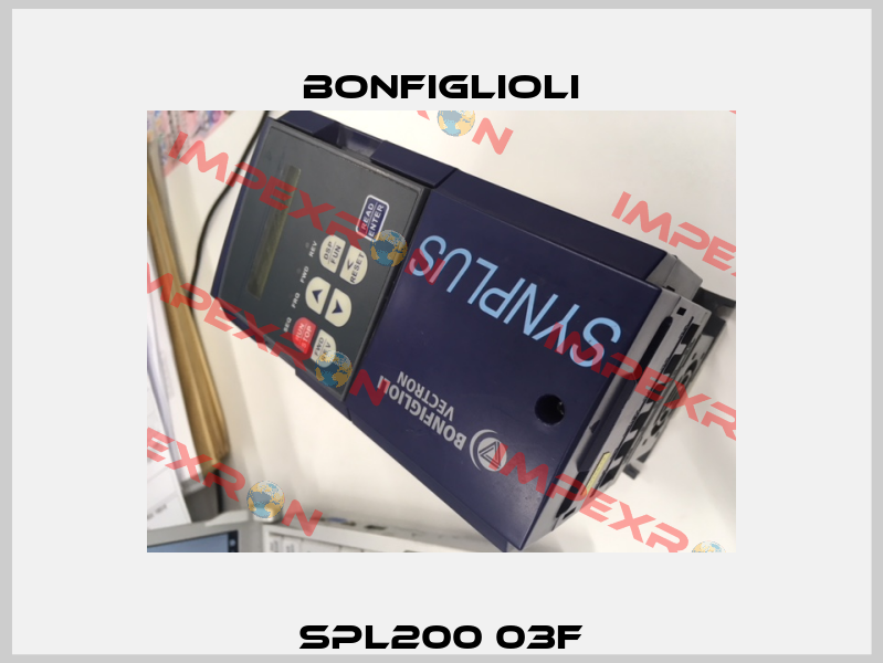 SPL200 03F Bonfiglioli