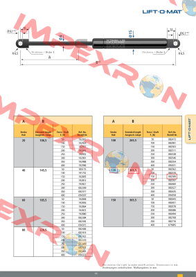 082589 / 150N Stabilus