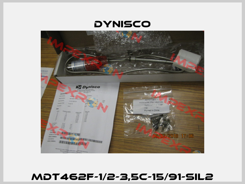 MDT462F-1/2-3,5C-15/91-SIL2 Dynisco