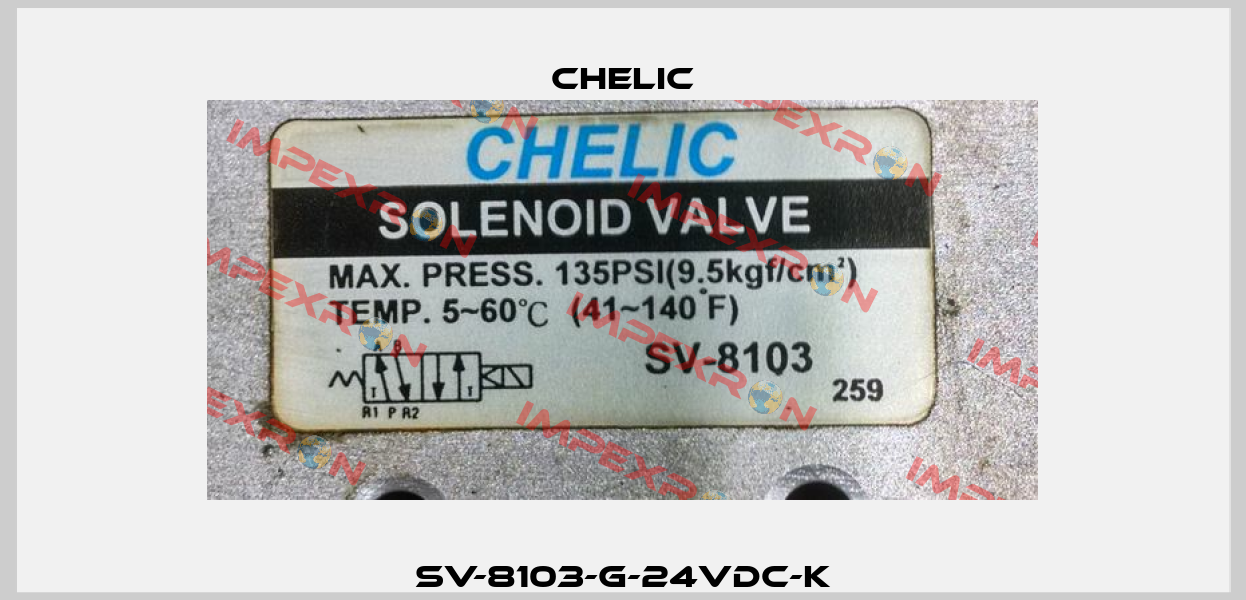 SV-8103-G-24Vdc-K Chelic