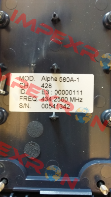 Ersatzsender für ALPHA 580A  Fomotech