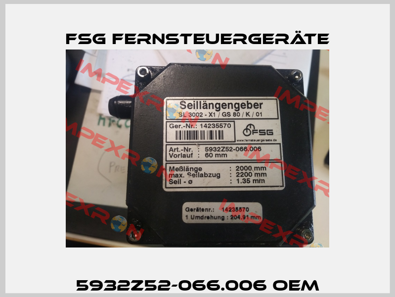 5932Z52-066.006 oem FSG Fernsteuergeräte