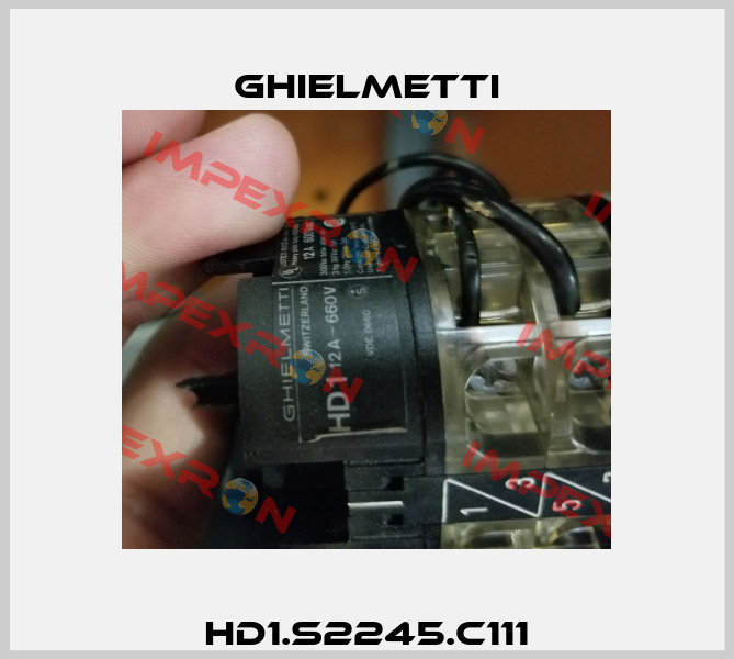 HD1.S2245.C111 Ghielmetti