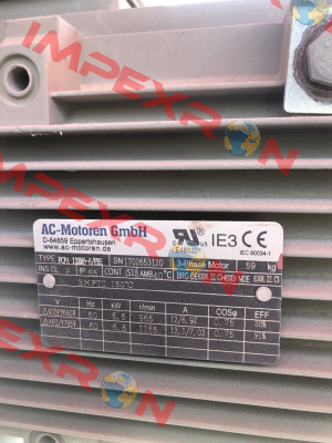 FCPA 132MB-6/PBE  AC Motoren