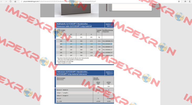 PLG2505001.0F  Glycodur