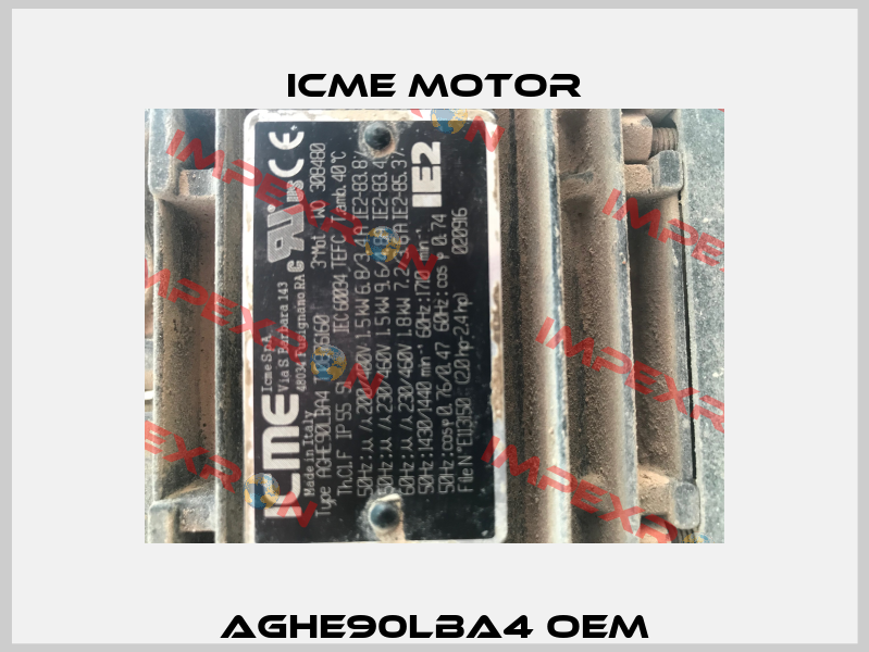 AGHE90LBA4 oem Icme Motor