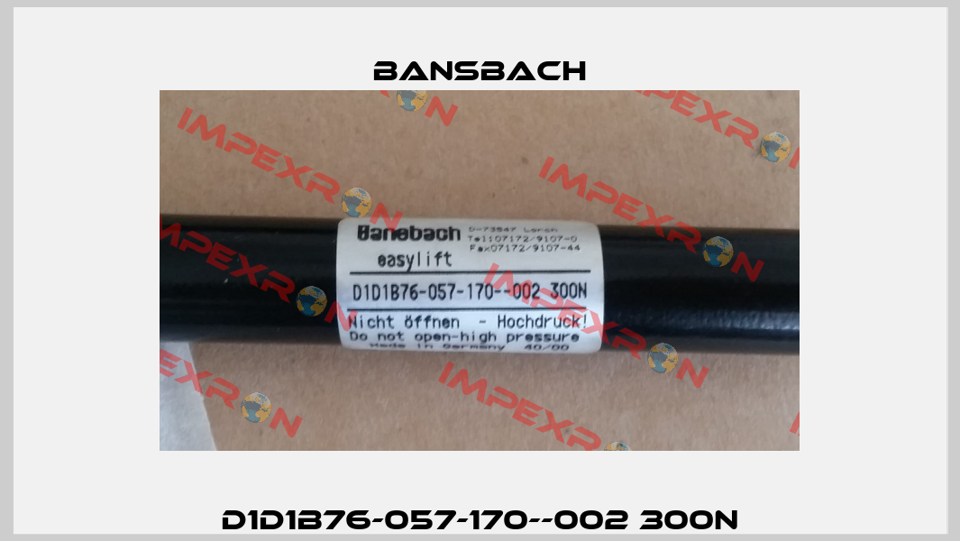 D1D1B76-057-170--002 300N Bansbach