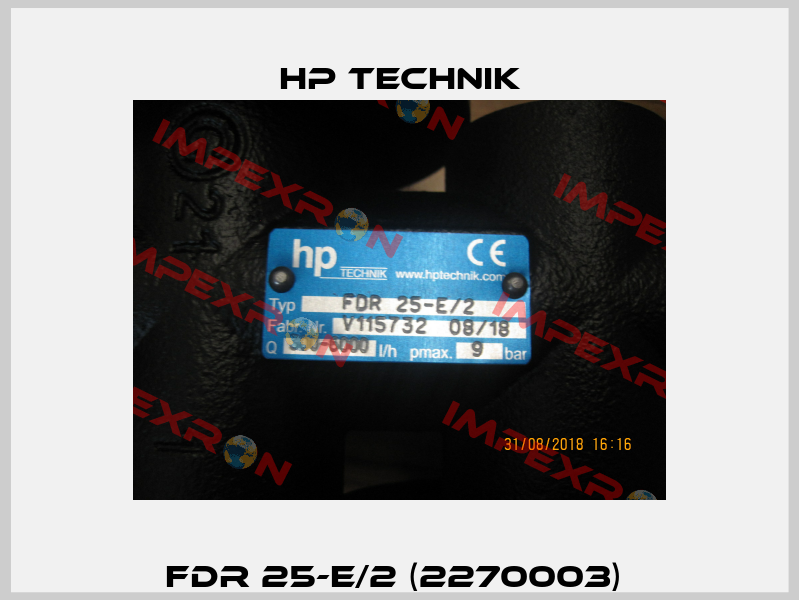 FDR 25-E/2 (2270003)  HP Technik