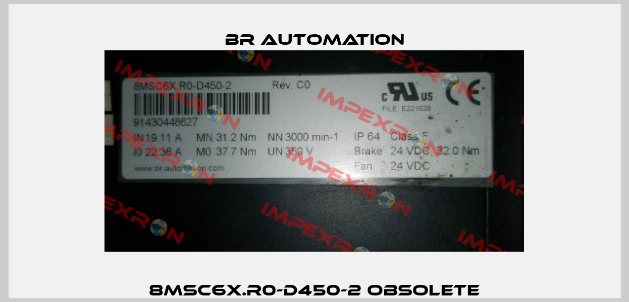 8MSC6X.R0-D450-2 obsolete Br Automation