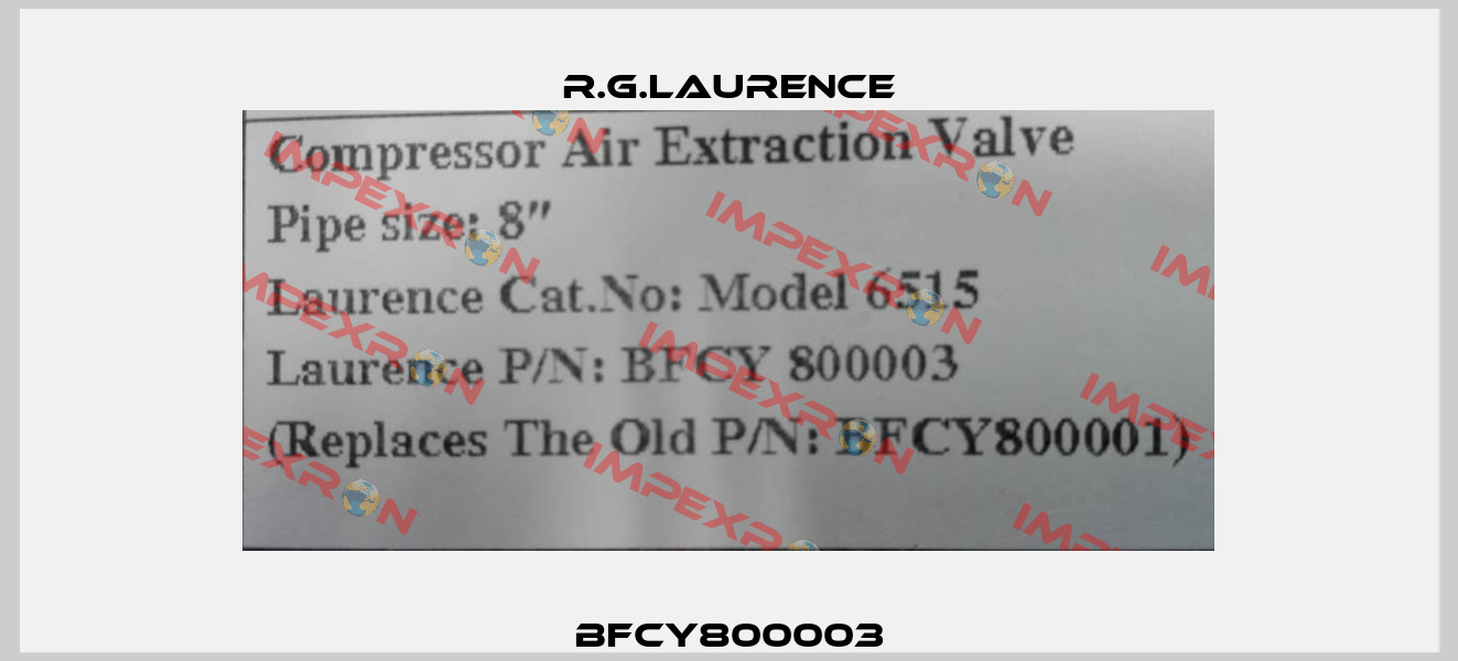 BFCY800003 R.G.LAURENCE