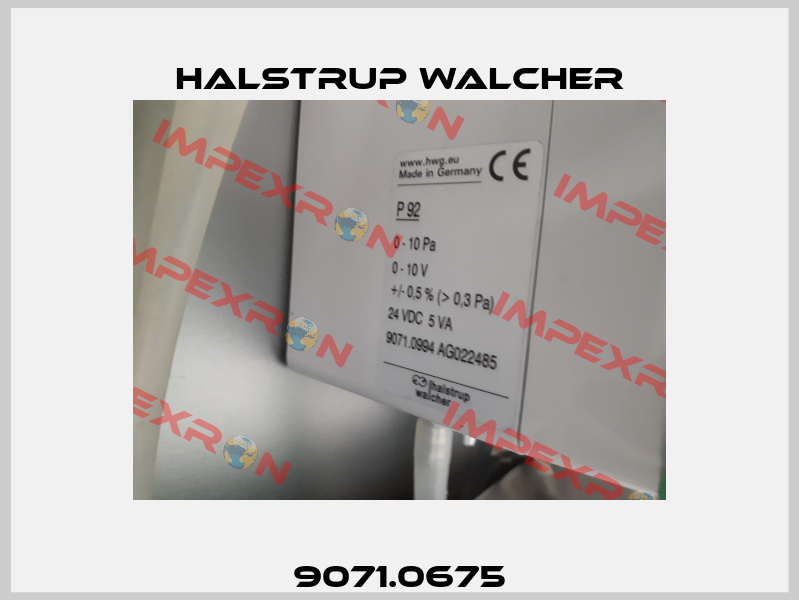 9071.0675 Halstrup Walcher