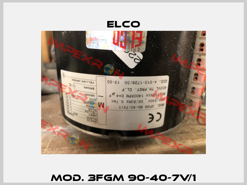 MOD. 3FGM 90-40-7V/1 Elco