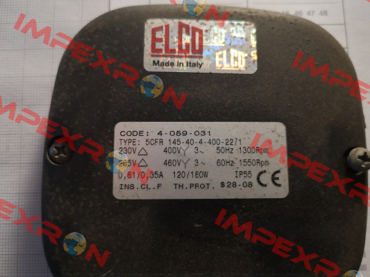 5CFR 145-40-4-400-22/1 Elco