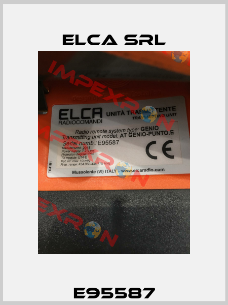 E95587 Elca Srl