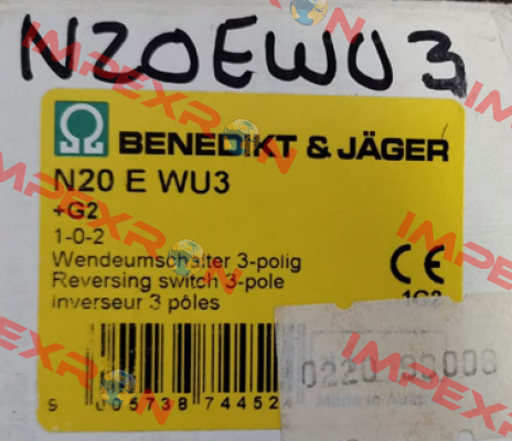 N20 E WU3+G2 Benedict