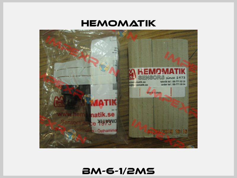 BM-6-1/2MS Hemomatik