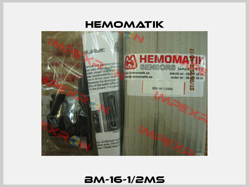 BM-16-1/2MS Hemomatik
