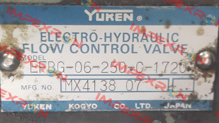 EFBG-06250-0-1720 Yuken
