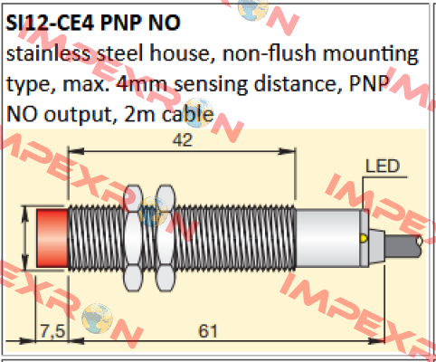 SI12-CE4 PNP NO Aeco